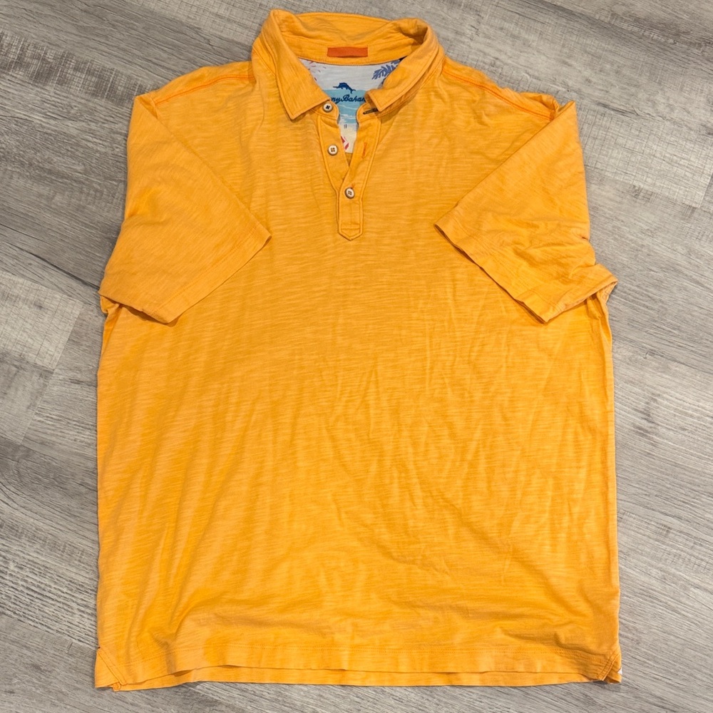 Tommy Bahama Vibrant Orange Polo Shirt